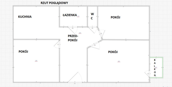 Mieszkanie Sprzedaż Wrocław Wrocław-Krzyki Sąsiedzka 13
